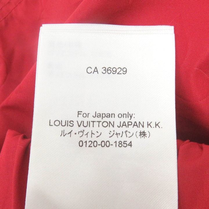 Excellent LOUIS VUITTON Shorts 3D Pocket Monogram Board Shorts Red polyester