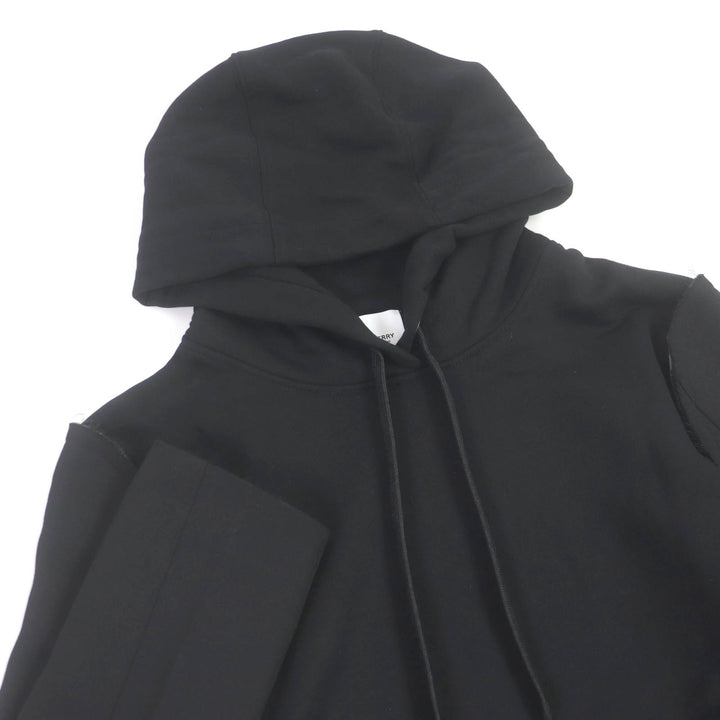 Pristine BURBERRY hoodie Pullover hoodie with sleeve switching design mens XXS 8040787