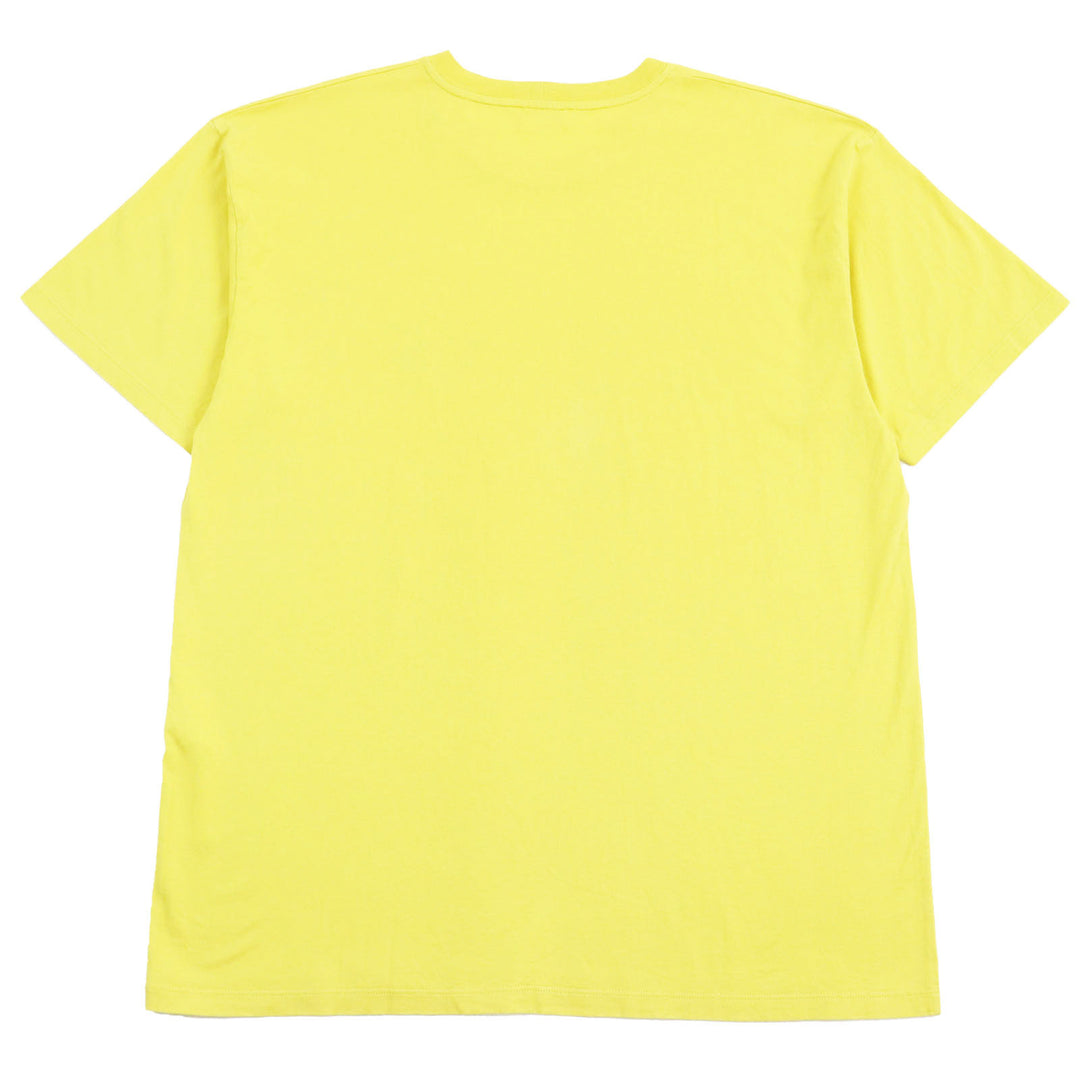 Very Good CELINE Short sleeve T-shirt yellow cotton mens M 2X681501F