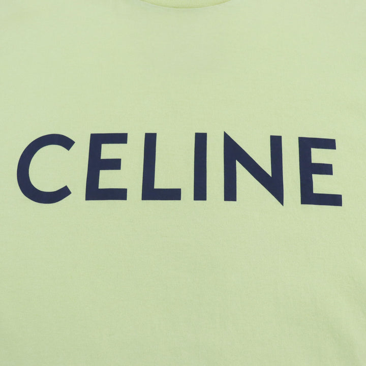 Very Good CELINE Short sleeve T-shirt yellow cotton mens M 2X681501F