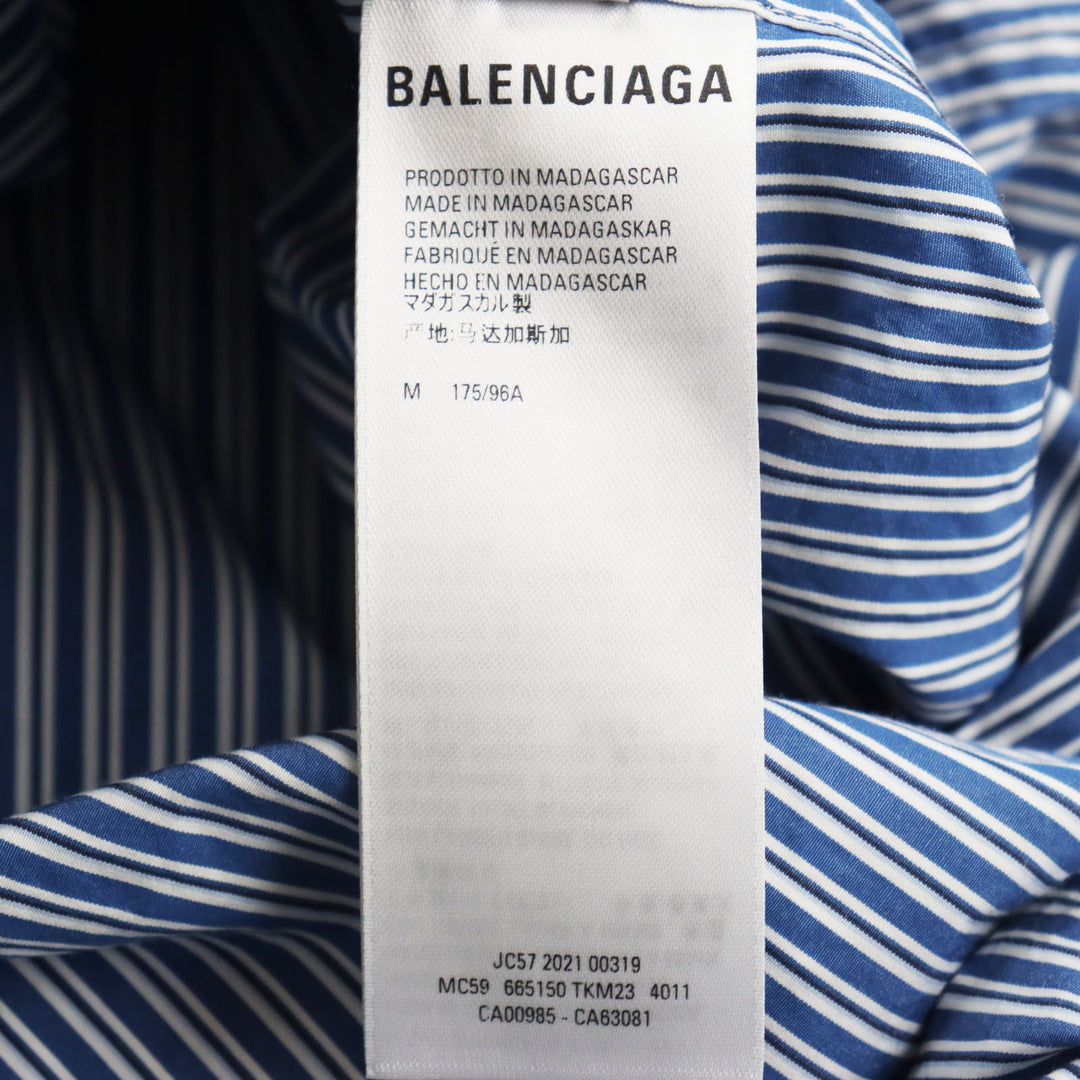 Great BALENCIAGA Long sleeve shirt Deformed Oversized Shirt cotton mens M