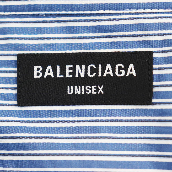 Great BALENCIAGA Long sleeve shirt Deformed Oversized Shirt cotton mens M