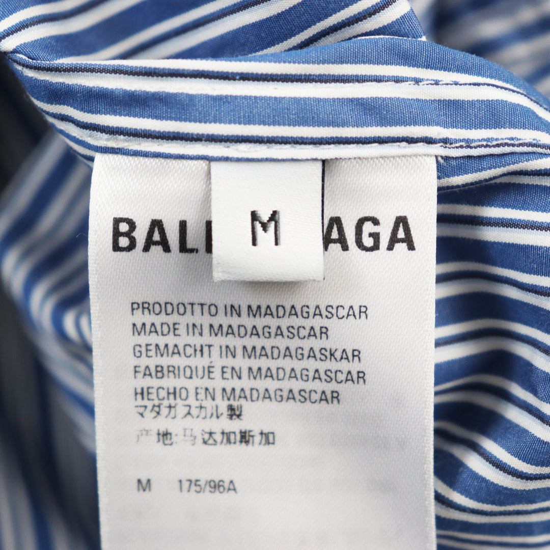 Great BALENCIAGA Long sleeve shirt Deformed Oversized Shirt cotton mens M