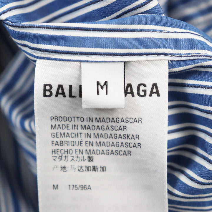 Great BALENCIAGA Long sleeve shirt Deformed Oversized Shirt cotton mens M