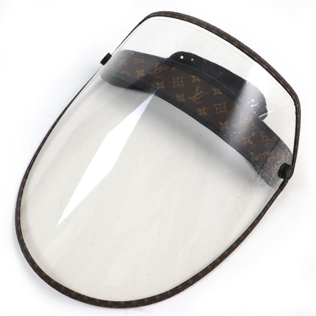Excellent LOUIS VUITTON Other hats Bijou LV Shield Sun Visor Face Shield M76727