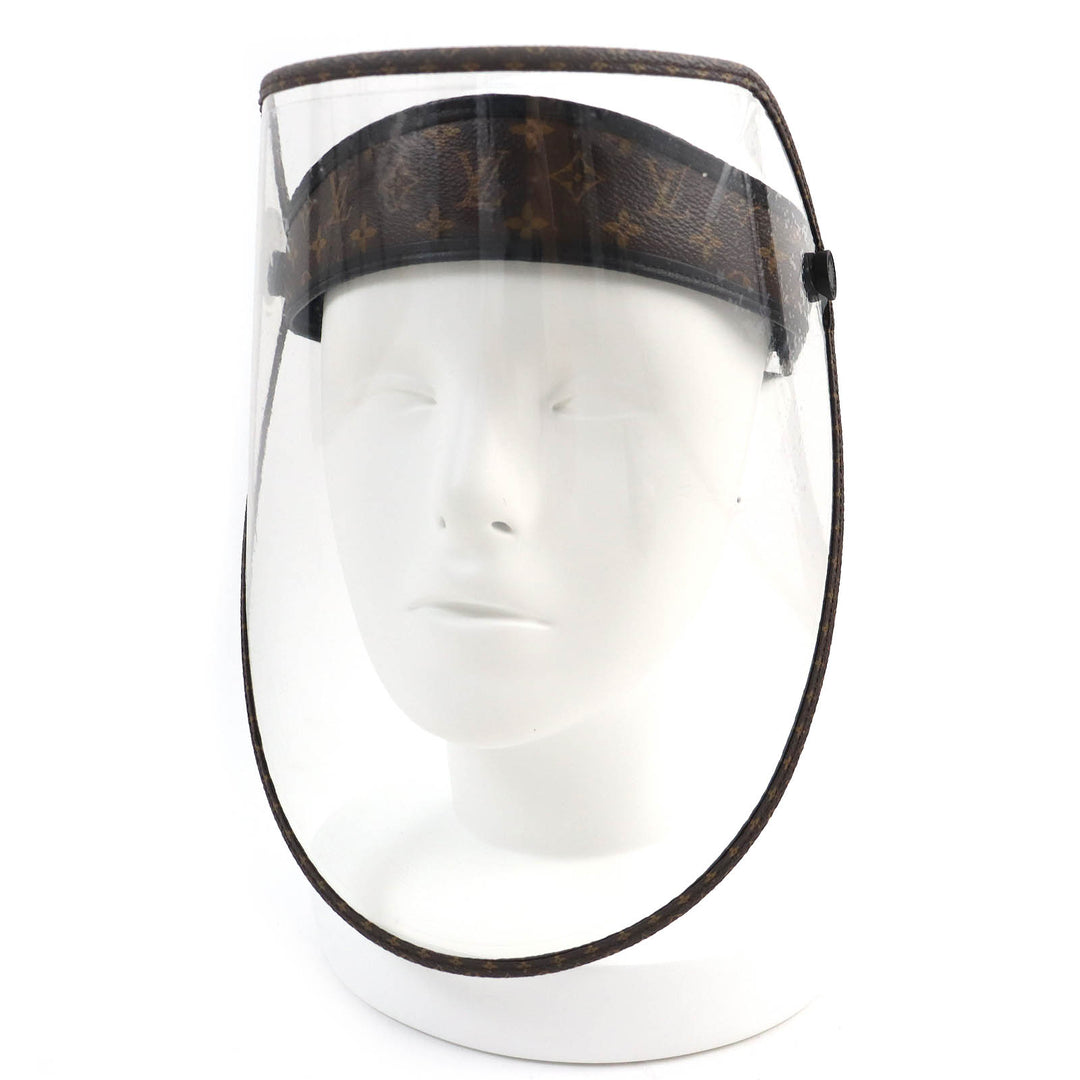 Excellent LOUIS VUITTON Other hats Bijou LV Shield Sun Visor Face Shield M76727