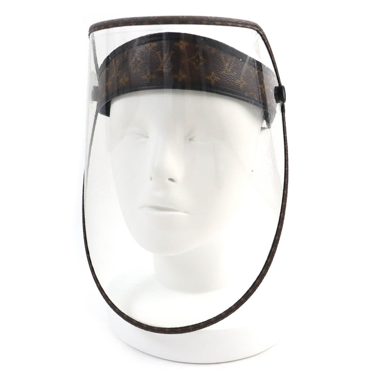 Excellent LOUIS VUITTON Other hats Bijou LV Shield Sun Visor Face Shield M76727
