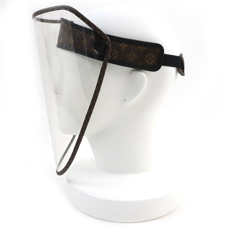 Excellent LOUIS VUITTON Other hats Bijou LV Shield Sun Visor Face Shield M76727