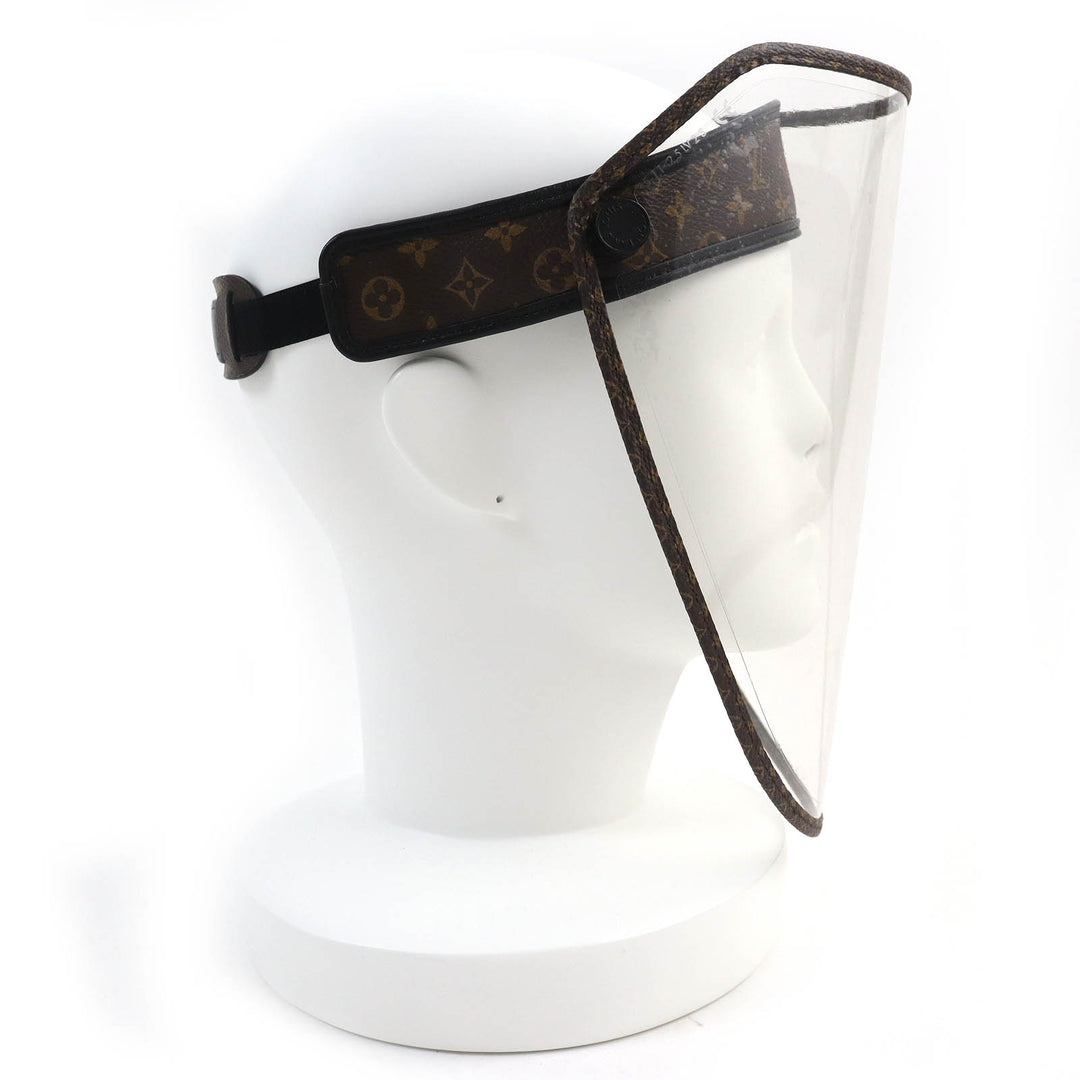 Excellent LOUIS VUITTON Other hats Bijou LV Shield Sun Visor Face Shield M76727