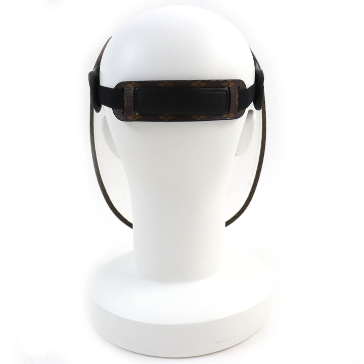 Excellent LOUIS VUITTON Other hats Bijou LV Shield Sun Visor Face Shield M76727