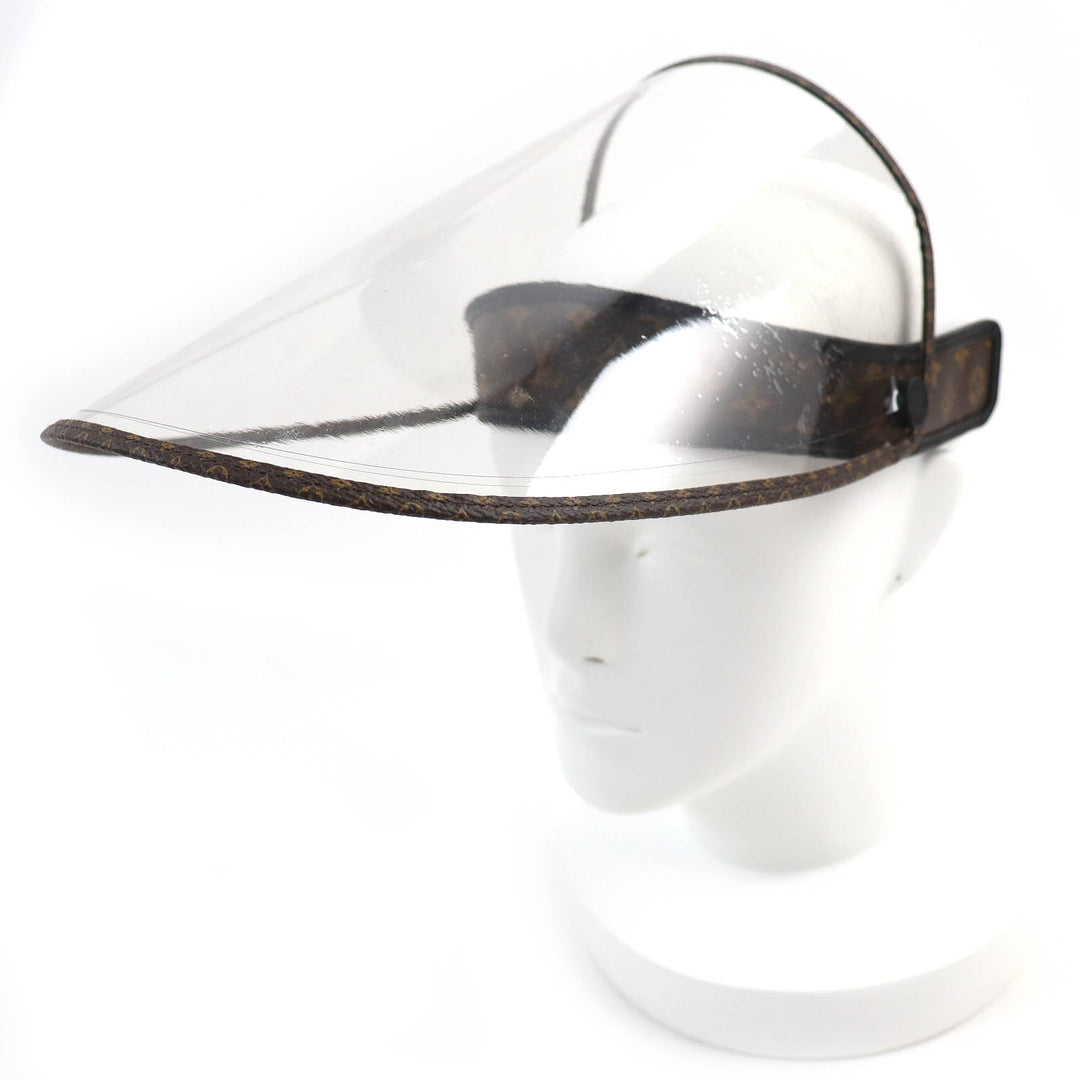 Excellent LOUIS VUITTON Other hats Bijou LV Shield Sun Visor Face Shield M76727