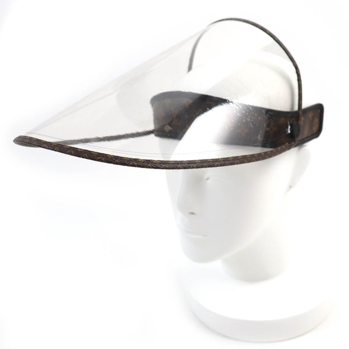 Excellent LOUIS VUITTON Other hats Bijou LV Shield Sun Visor Face Shield M76727