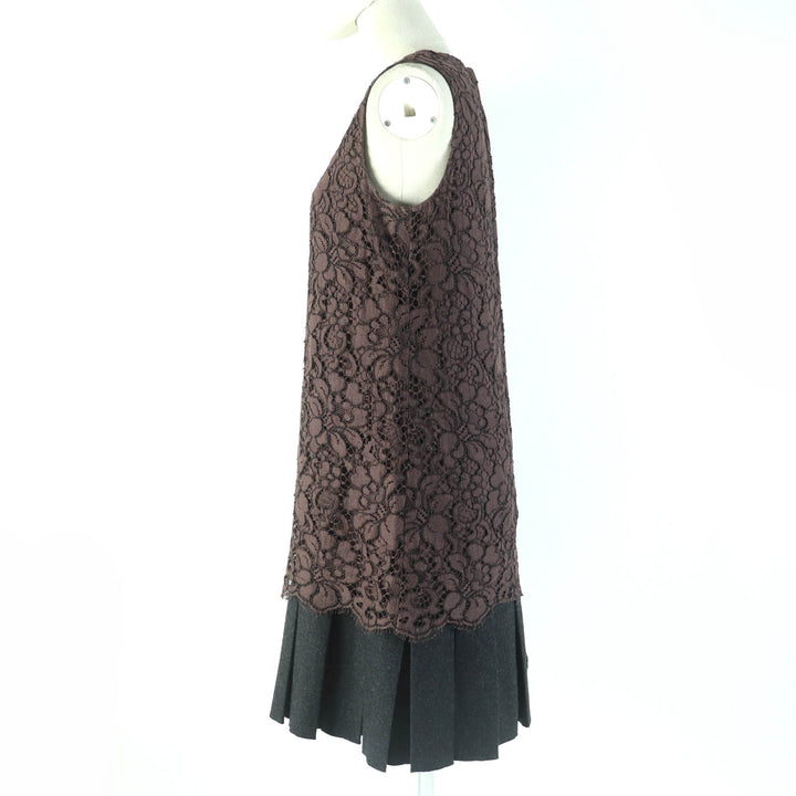 Great DOLCE&GABBANA one piece Angora blend Pleated Women 40 F6NI4T/FLM8Z