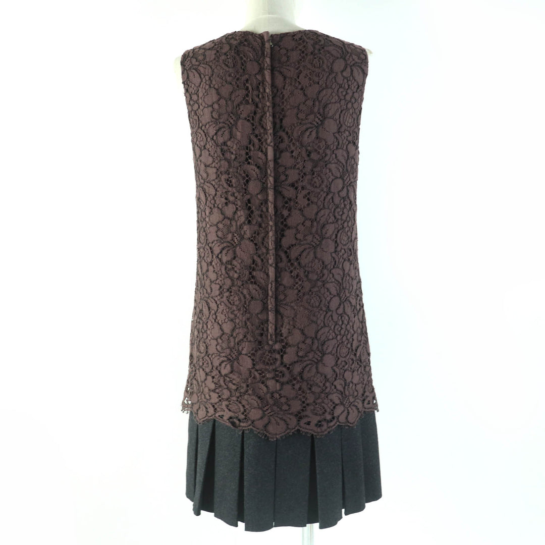 Great DOLCE&GABBANA one piece Angora blend Pleated Women 40 F6NI4T/FLM8Z