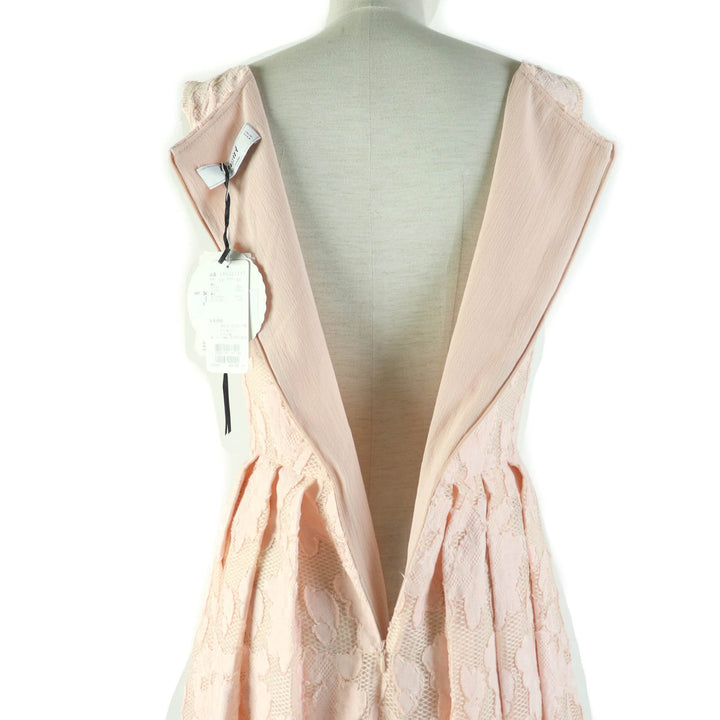Pristine BLUGIRL one piece sleeveless dress pink Rayon Women 40 LR0221137