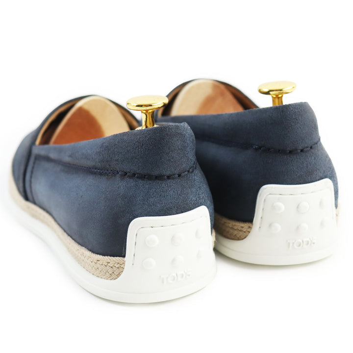 Pristine TOD’S Slip-on PANTOFOLA IMBOTTITA GOMMA RAFIA TV Vintage processing 11