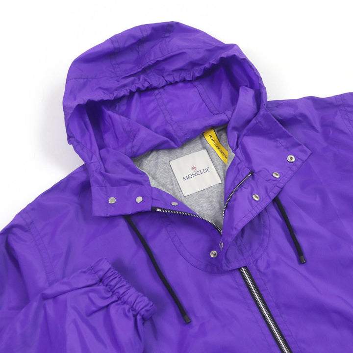 Excellent MONCLER GENIUS 2 mountain hoodie SOHO Alicia Keys logo patch WZIP 2
