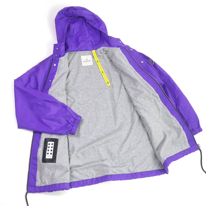Excellent MONCLER GENIUS 2 mountain hoodie SOHO Alicia Keys logo patch WZIP 2