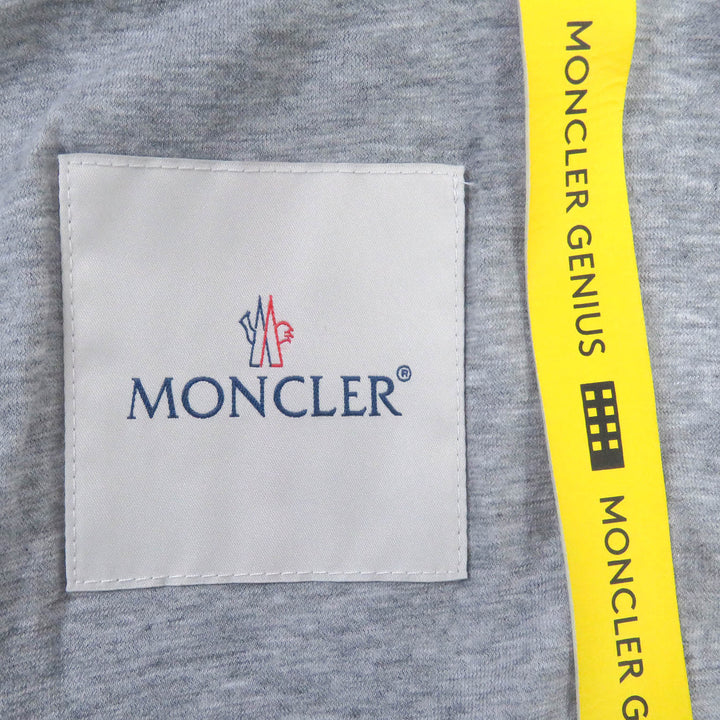 Excellent MONCLER GENIUS 2 mountain hoodie SOHO Alicia Keys logo patch WZIP 2