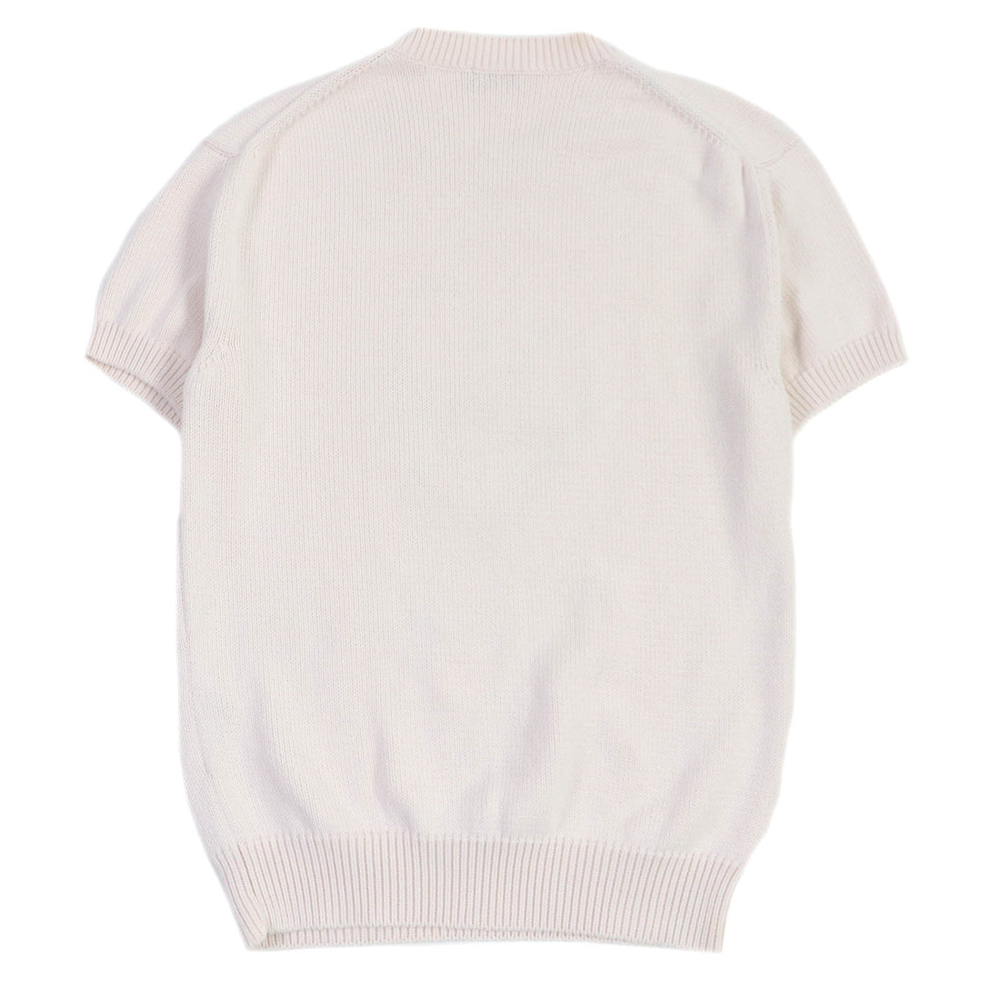Great DIOR Short sleeve knit Kenny Scharf logo embroidery mens S 143M656AT294