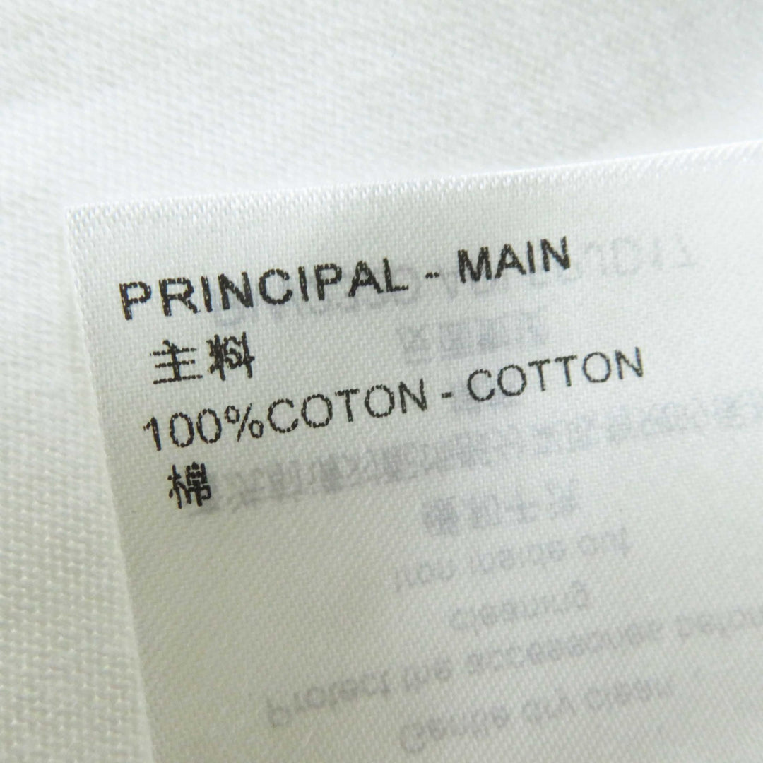 Pristine LOUIS VUITTON one piece Zipper sleeve T-shirt dress White XS 1ABRXK