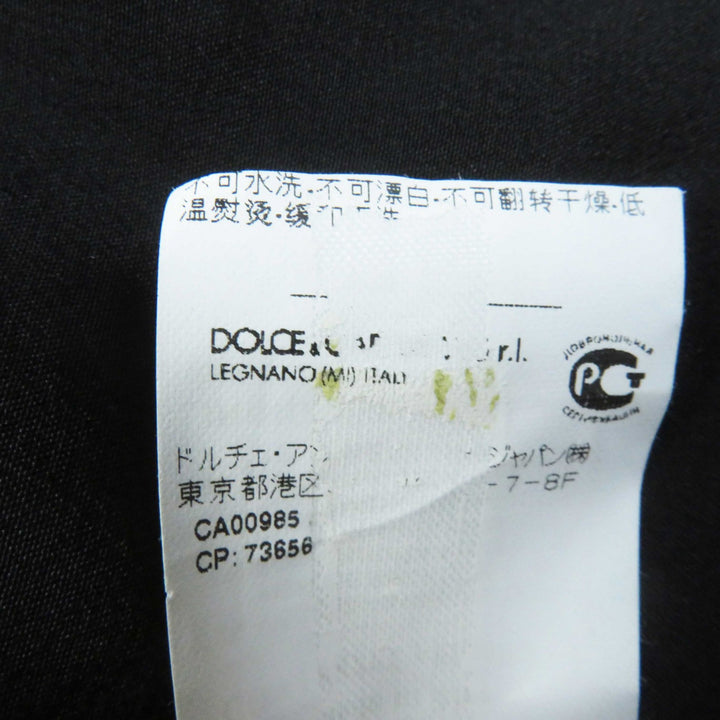 Great DOLCE&GABBANA one piece black Rayon Women 36 F6X77T／FLMP9-E