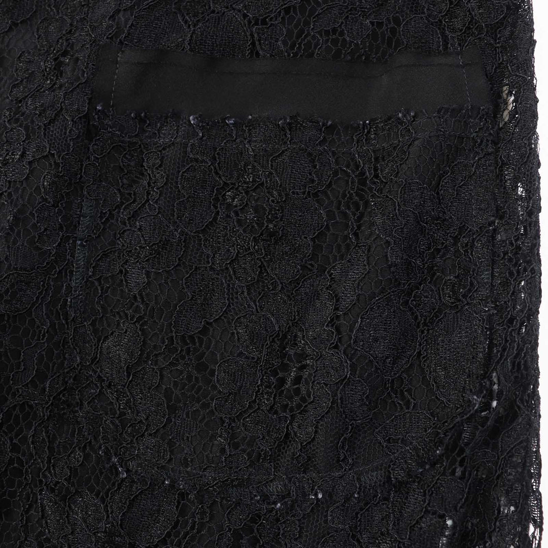 Great DOLCE&GABBANA one piece black Rayon Women 36 F6X77T／FLMP9-E