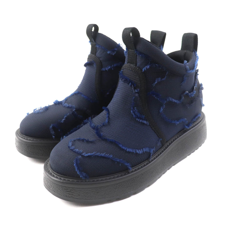 Excellent Christian Dior short boots NOMAD-D Navy Women 35 KCI593CNFS56B