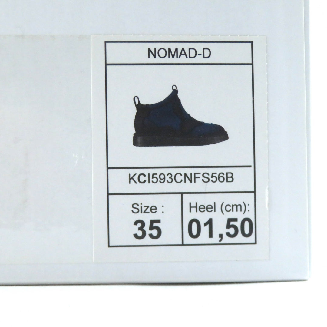Excellent Christian Dior short boots NOMAD-D Navy Women 35 KCI593CNFS56B