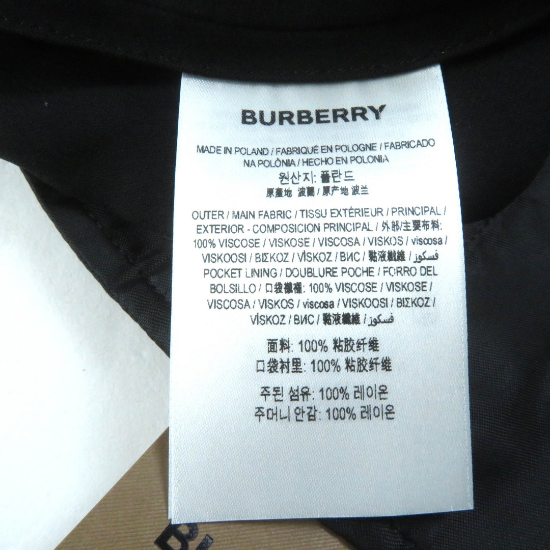 Pristine BURBERRY Pants TB logo embroidered center crease Women 40 8046320