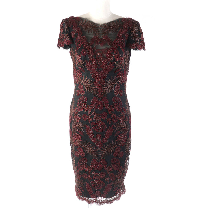 Excellent TADASHI SHOJI dress Pemba Dress black polyester Women 4