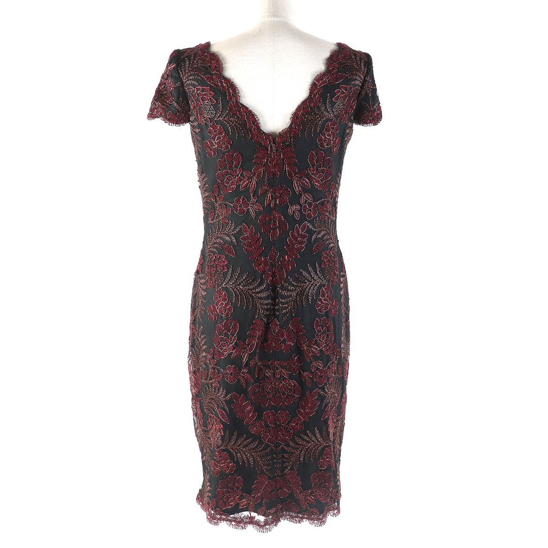 Excellent TADASHI SHOJI dress Pemba Dress black polyester Women 4