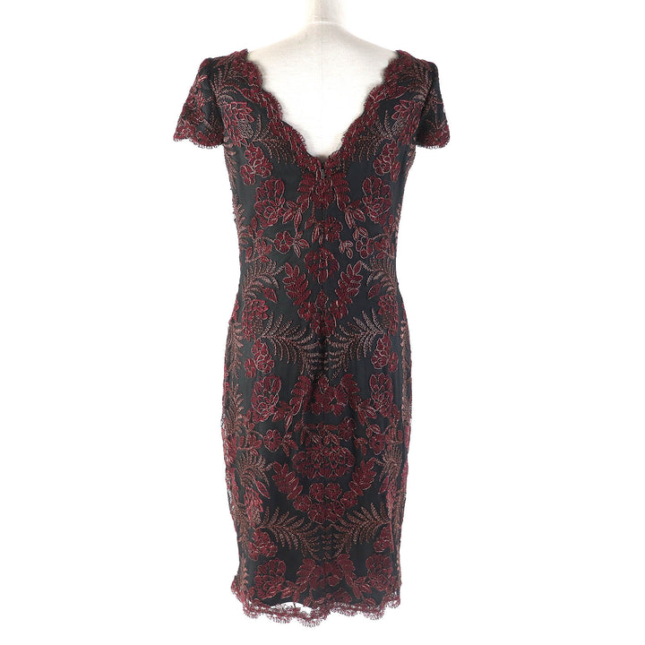 Excellent TADASHI SHOJI dress Pemba Dress black polyester Women 4