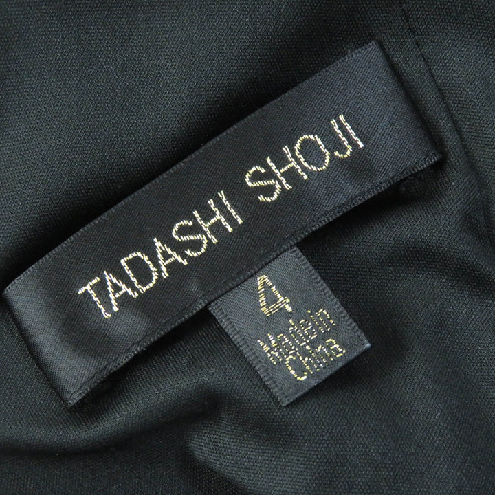 Excellent TADASHI SHOJI dress Pemba Dress black polyester Women 4