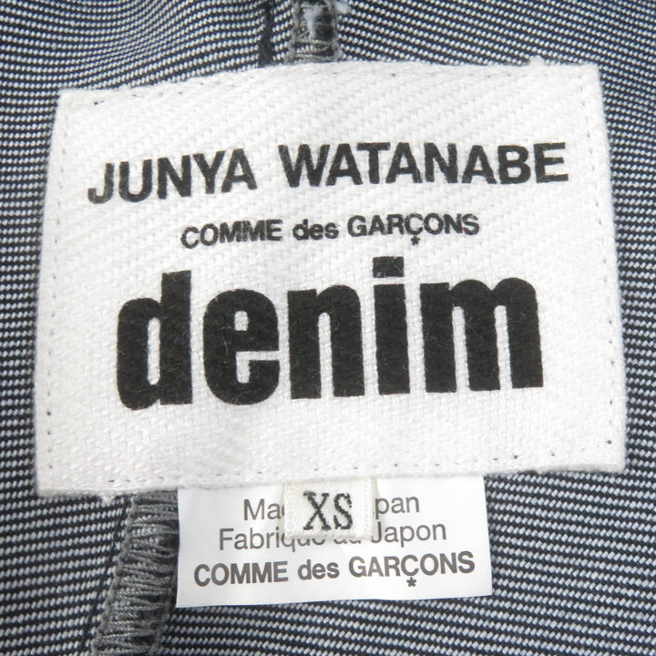 Excellent JUNYA WATANABE COMME des GARCONS one piece Indigo polyester XS XB-O008