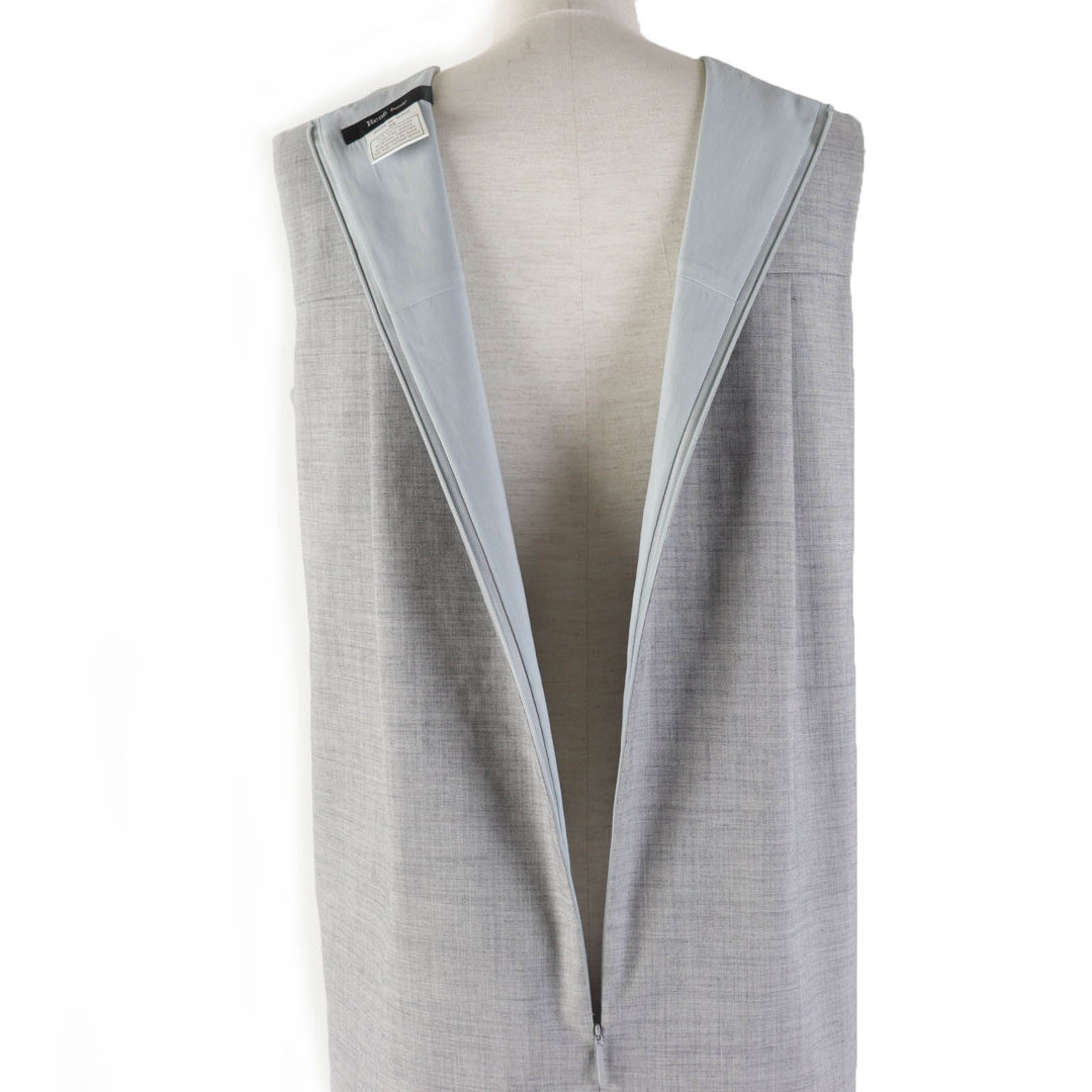 Rene one piece Design Sleeveless Knee-length Dress gray Women 36 5726010