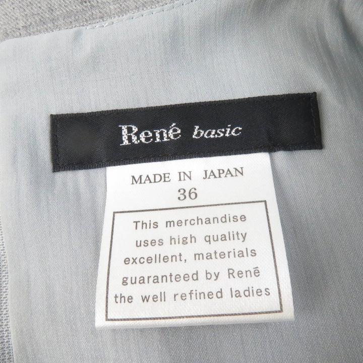 Rene one piece Design Sleeveless Knee-length Dress gray Women 36 5726010
