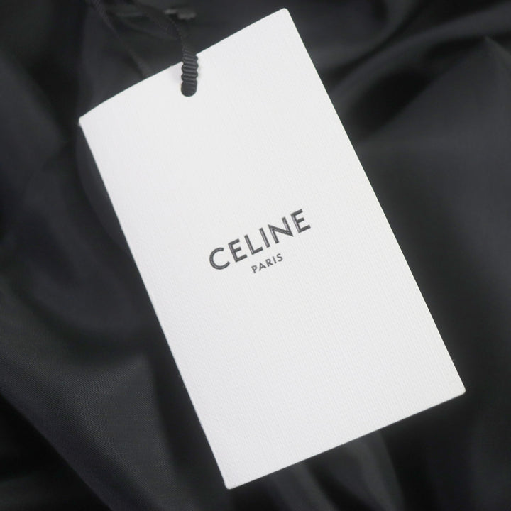 Excellent CELINE Stajan Teddy Jacket With Satin Artist Print Rayon 50 2V28H353Q