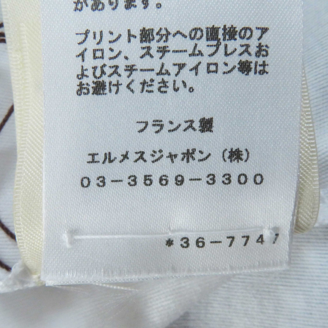 Pristine HERMES one piece White mulch cotton Women 34 3E4507DH