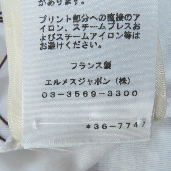 Pristine HERMES one piece White mulch cotton Women 34 3E4507DH