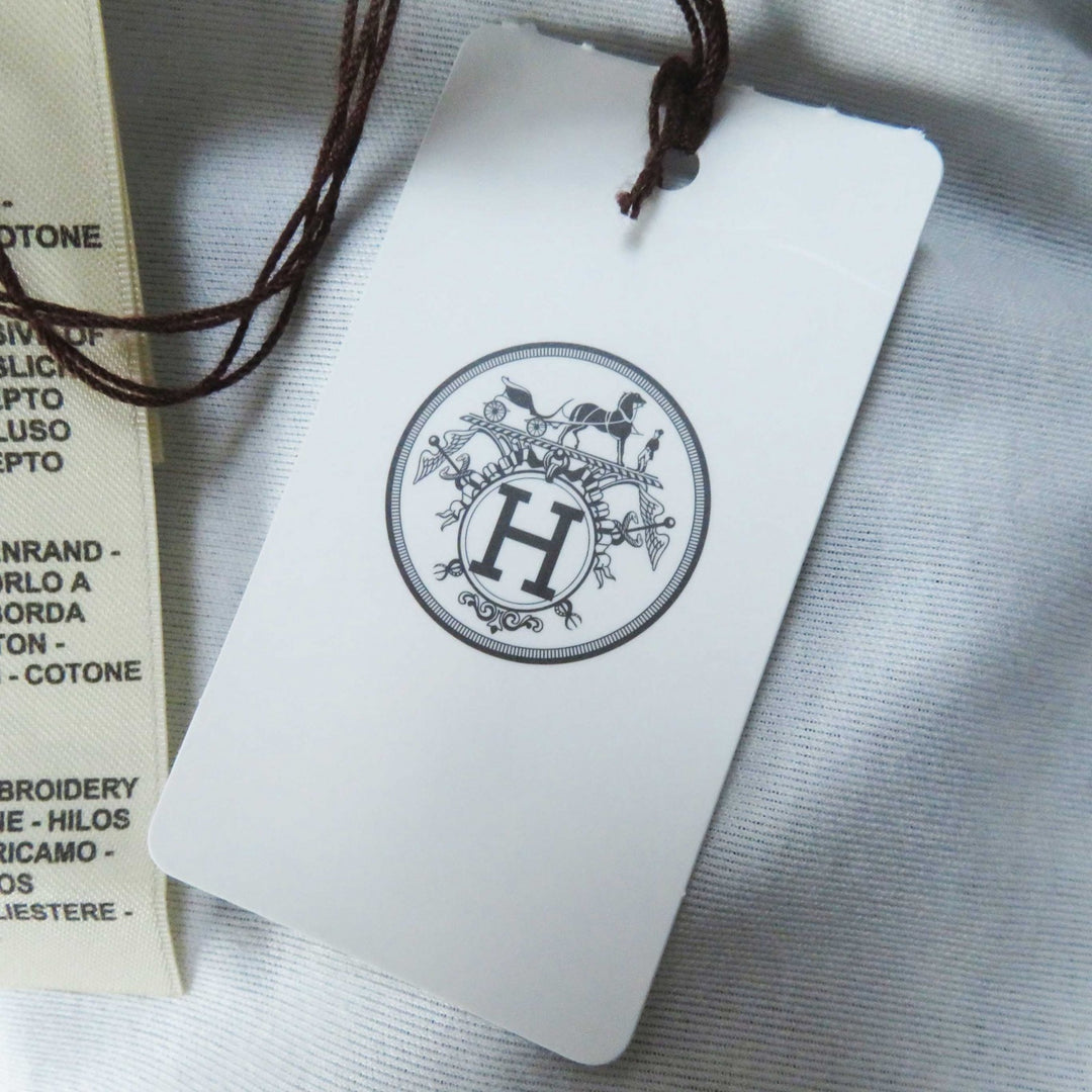 Pristine HERMES one piece White mulch cotton Women 34 3E4507DH