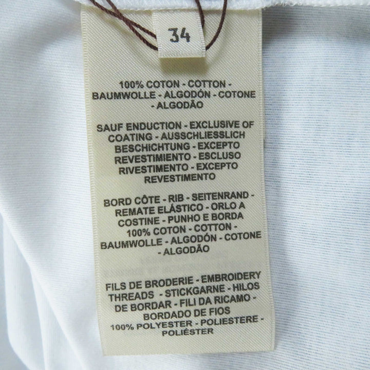 Pristine HERMES one piece White mulch cotton Women 34 3E4507DH