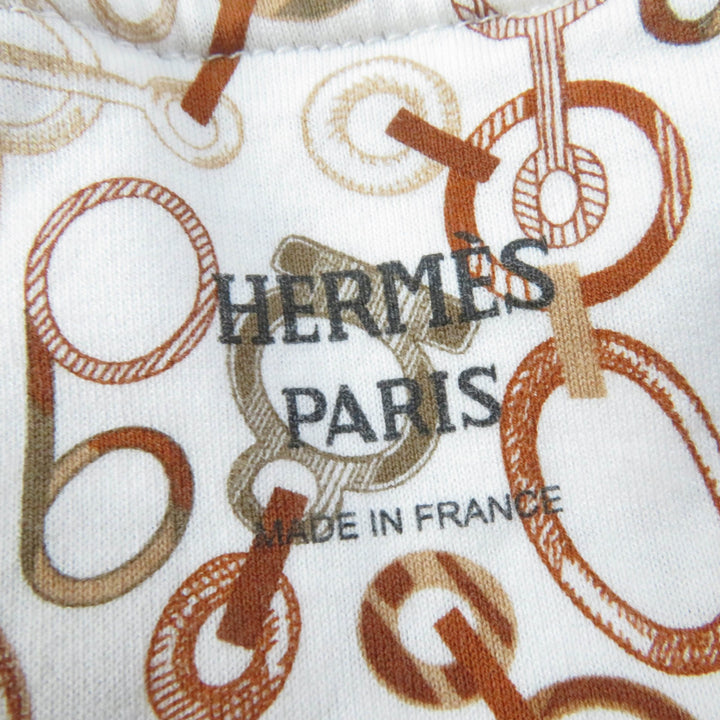 Excellent HERMES one piece DR Do RE BOUCLES Brown cotton Women 34 3H4514DR