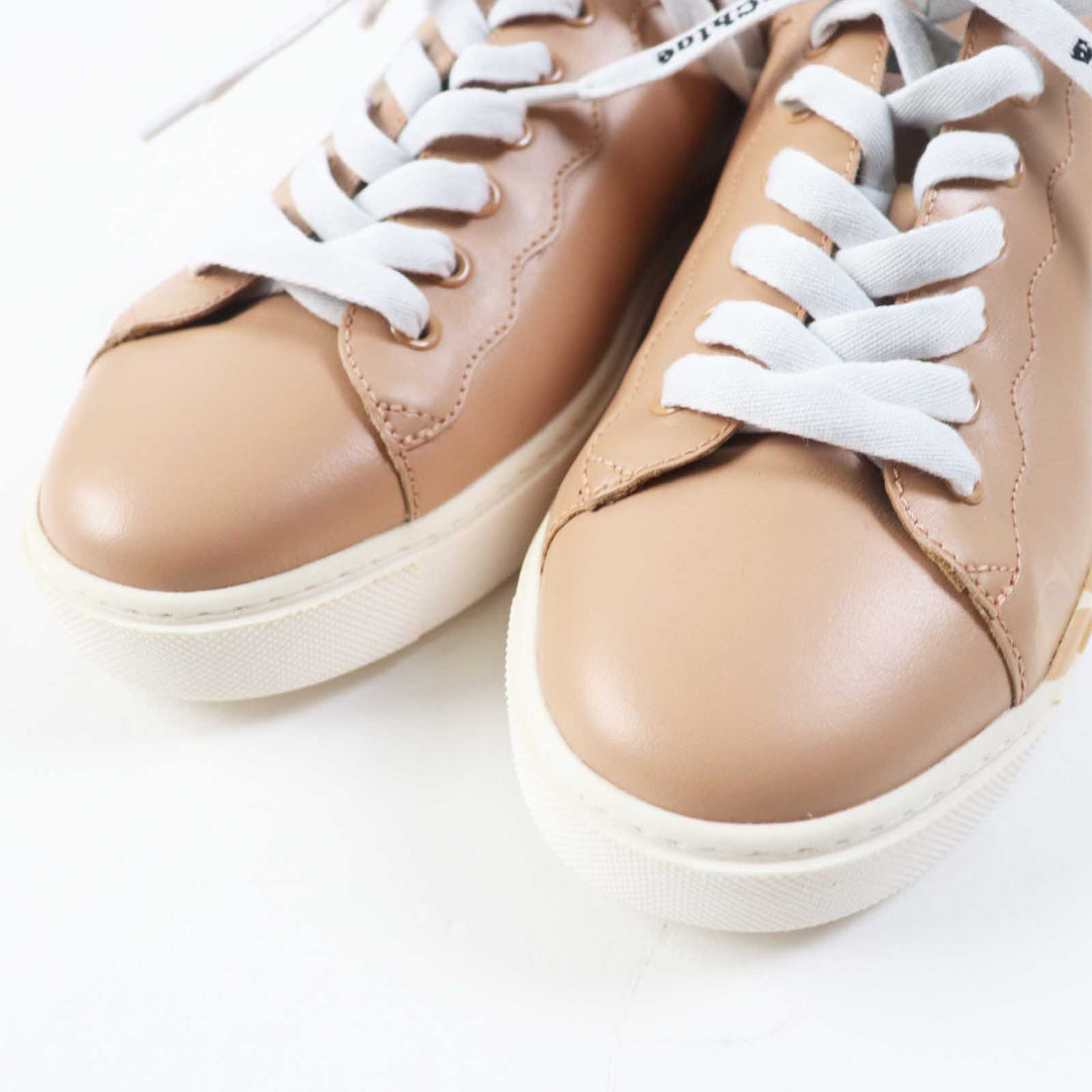 Excellent SEE BY CHLOE Low cut sneakers ESSIE beige leather Women 38 SB33125A