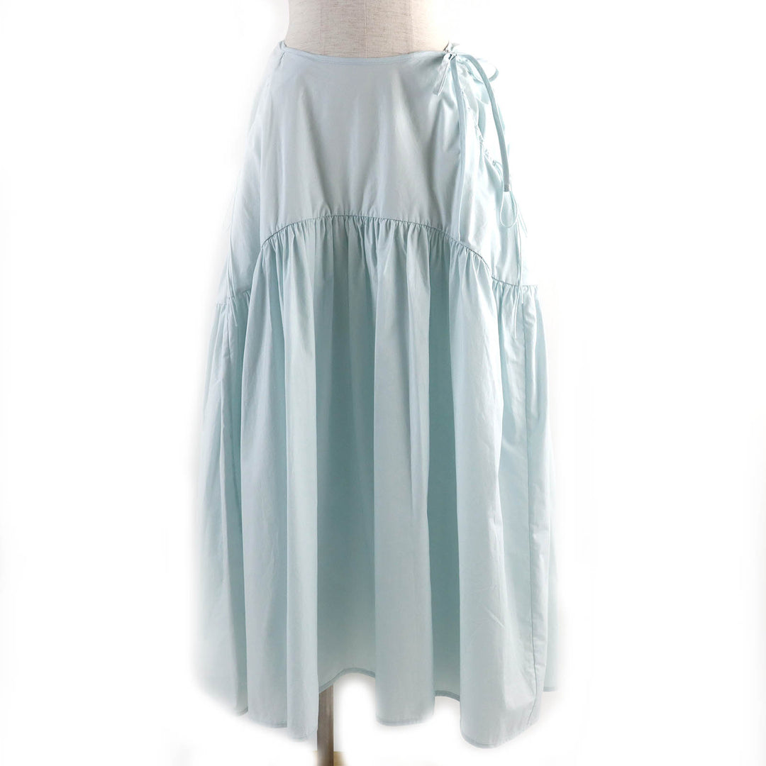 Pristine CECILIE BAHNSEN skirt LILLY SKIRE Light blue cotton Women