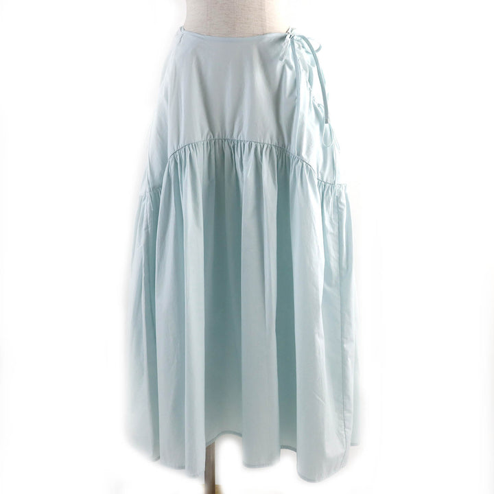 Pristine CECILIE BAHNSEN skirt LILLY SKIRE Light blue cotton Women