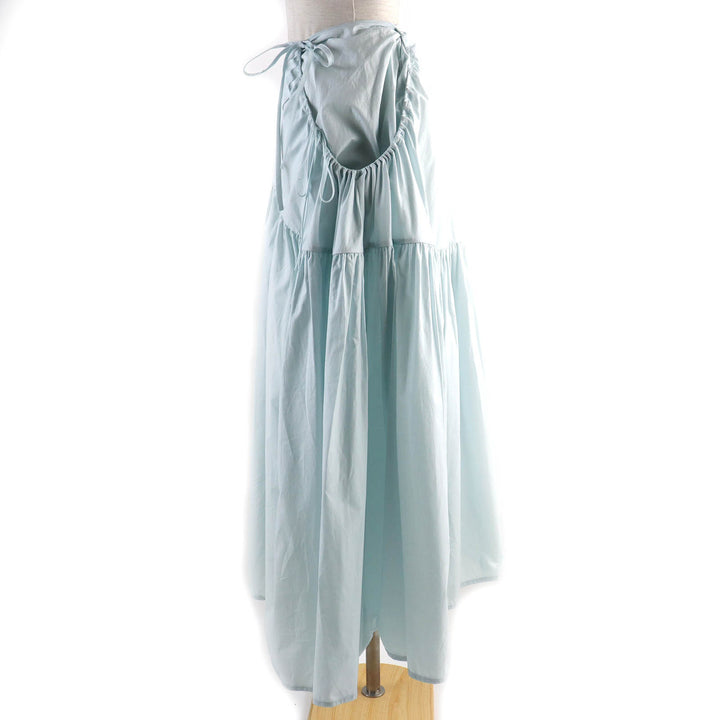 Pristine CECILIE BAHNSEN skirt LILLY SKIRE Light blue cotton Women