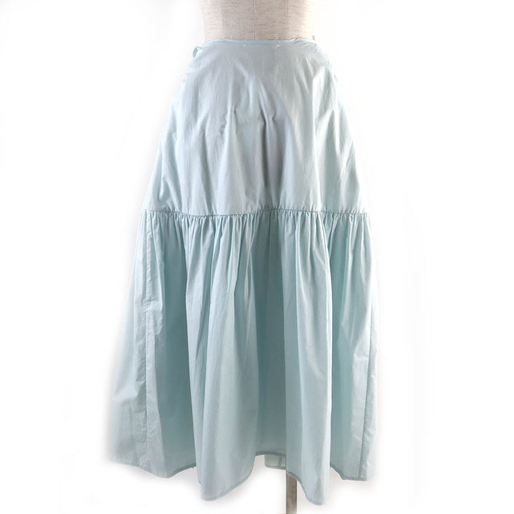 Pristine CECILIE BAHNSEN skirt LILLY SKIRE Light blue cotton Women