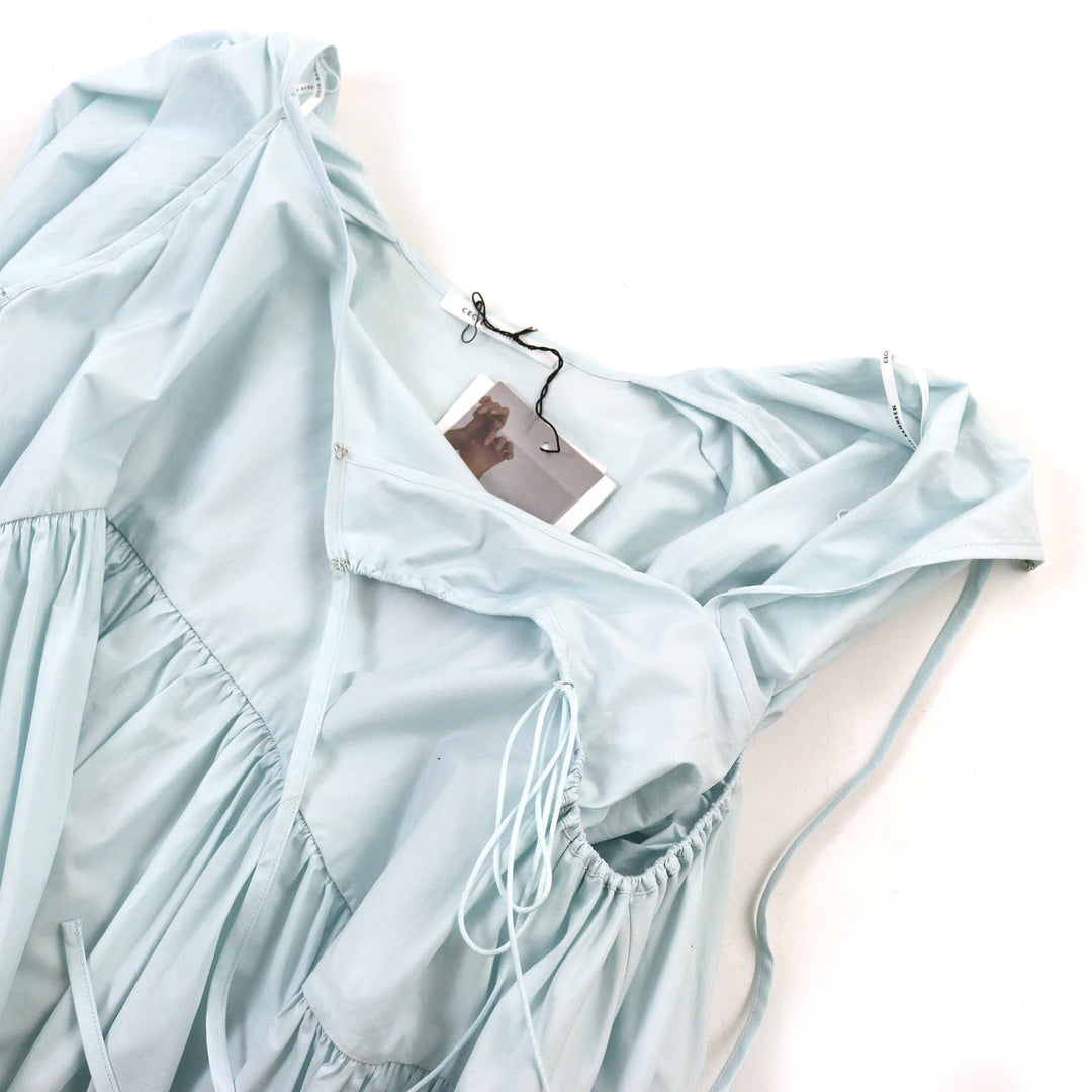 Pristine CECILIE BAHNSEN skirt LILLY SKIRE Light blue cotton Women