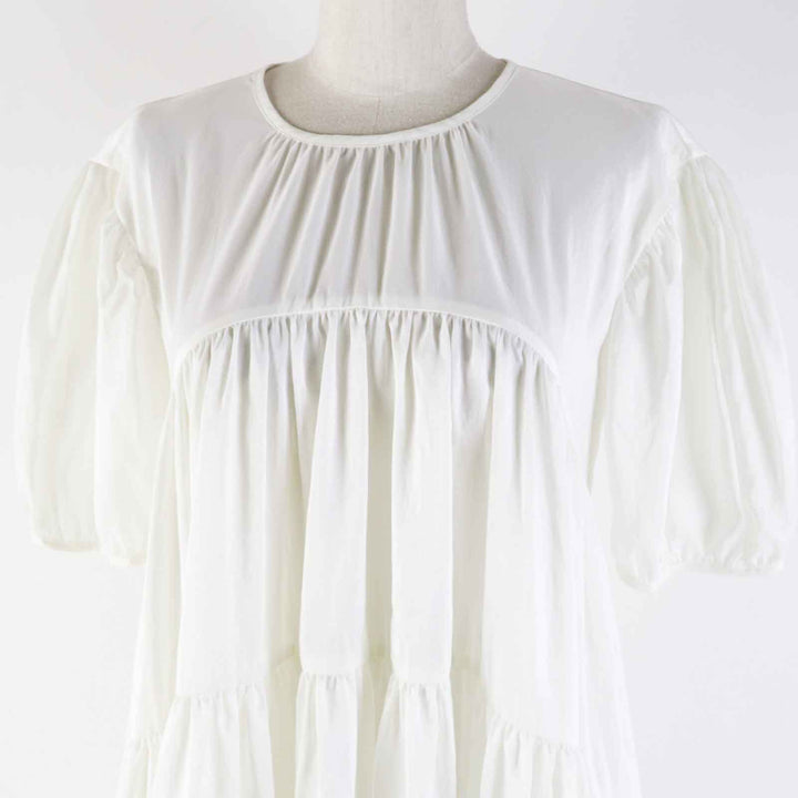 Excellent CECILIE BAHNSEN one piece ESME DRESS white polyester Women